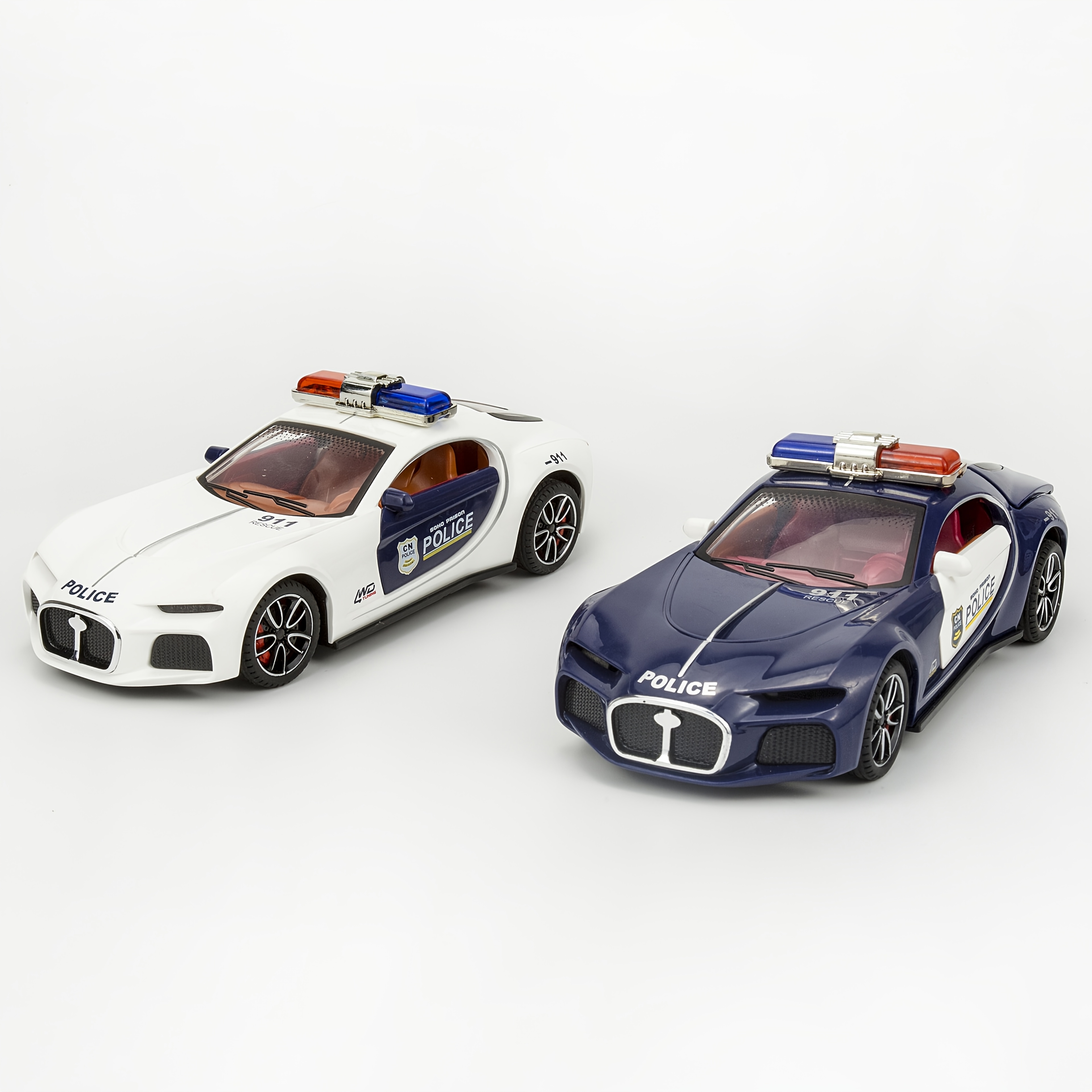 Wuling Toy Police Model Sports Car for Collectors